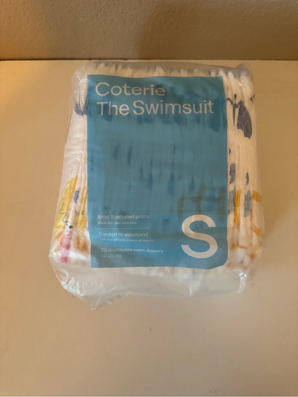 Coterie “The Swimsuit” Baby Swim Diapers Size S